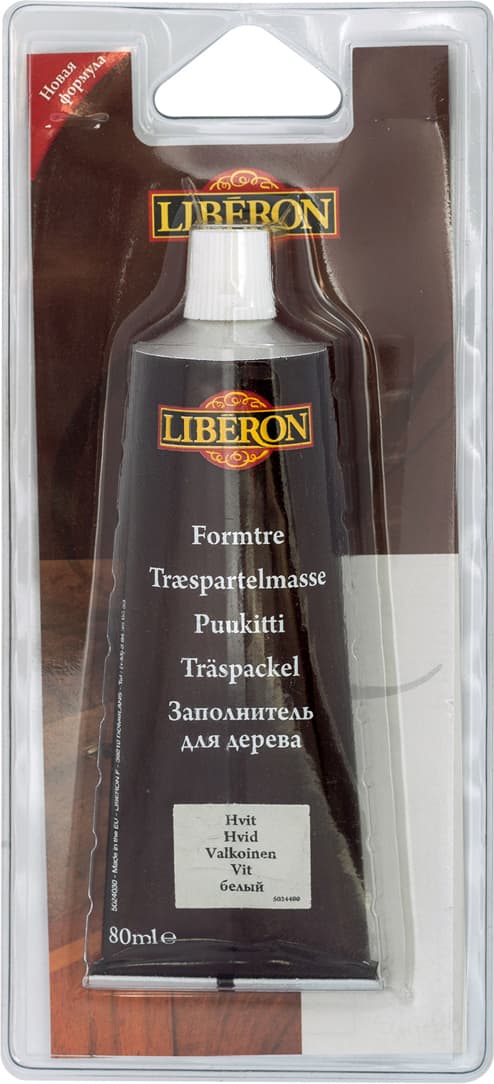 Заполнитель для дерева V33 "Liberon, Белый", 80 мл