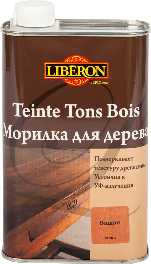 Морилка для дерева V33 "Liberon. Вишня", 0,5 л