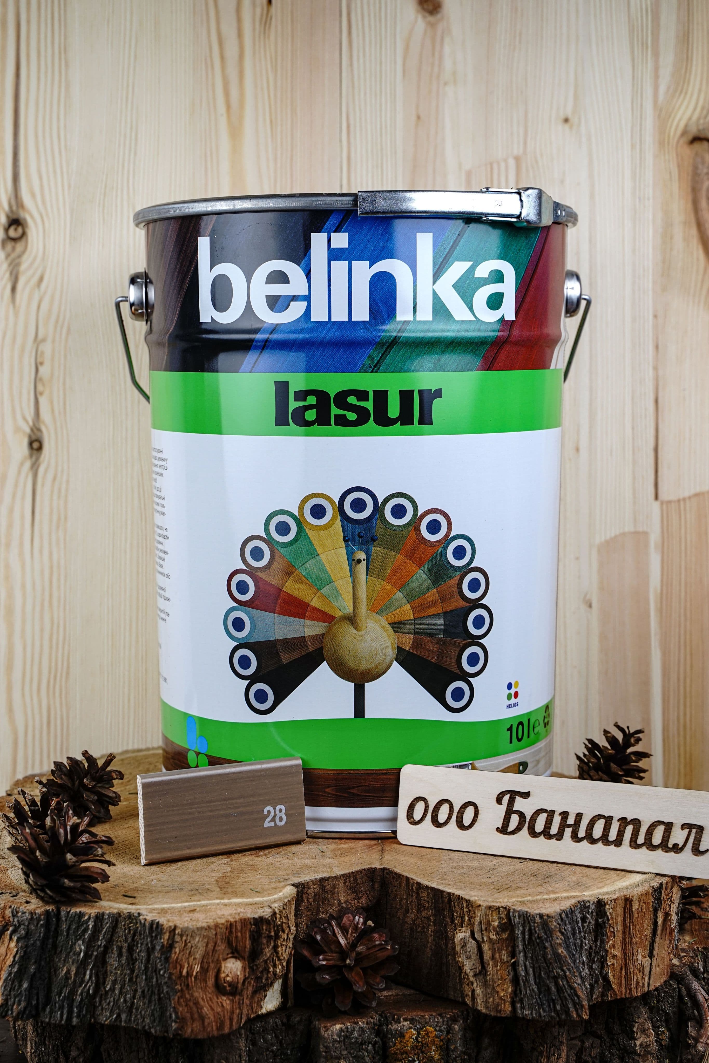 BELINKA (БЕЛИНКА) LASUR 10 л. №28 Старая древесина