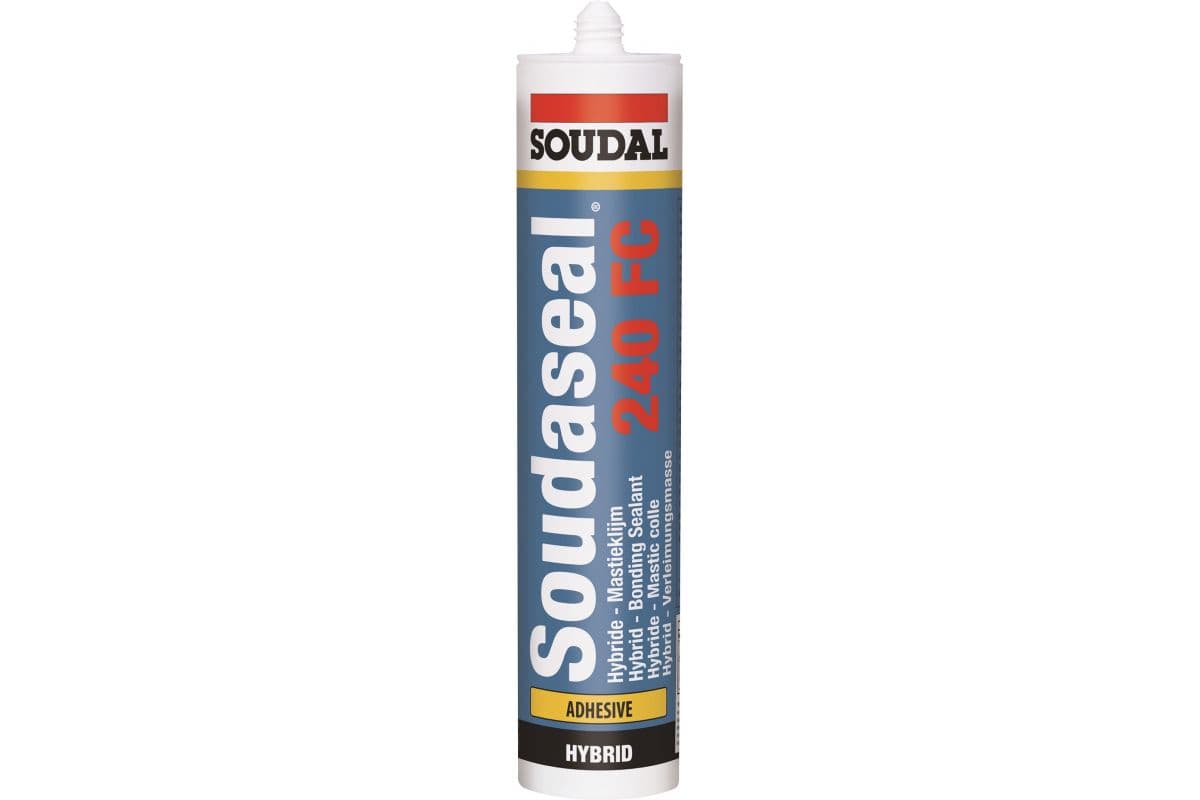 Клей-герметик быстрой полимеризации Soudal Soudaseal 240 FC белый 290 мл.