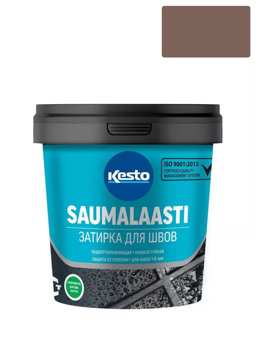 Затирка для швов Кесто Saumalaasti 32 темно-коричневая 1 кг