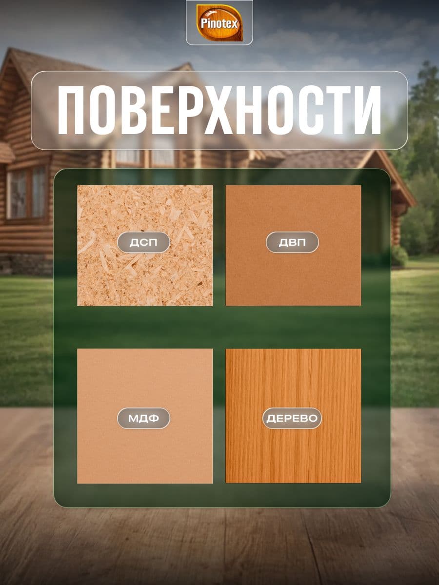 Пинотекс / Пропитка декоративная для защиты древесины, антисептик для дерева Pinotex Classic Plus 3 в 1 скандинавский серый 0,9 л. 4