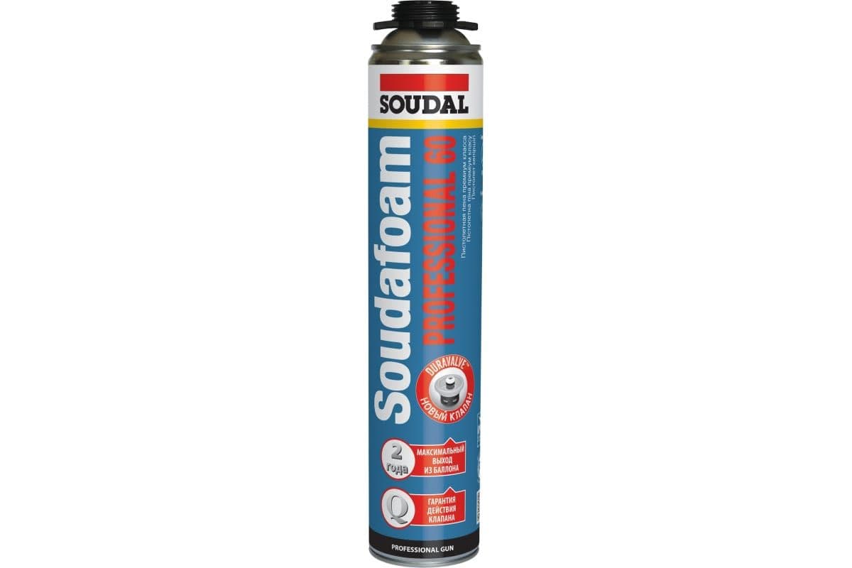 Пена профессиональная Soudal Soudafoam Professional 750 мл.