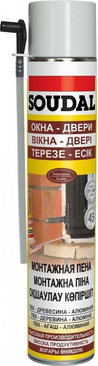 Пена стандартная Soudal 300 мл.