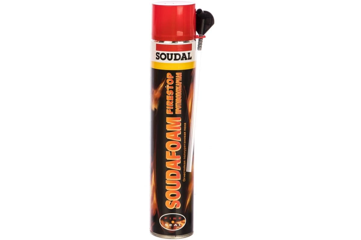 Пена стандартная огнестойкая Soudal Soudafoam FR 750 мл.