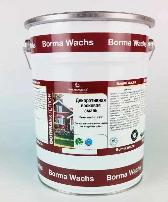 Борма Вакс/ Декоративная восковая лазурь BORMA WACHS (5 л), цв. 10 1