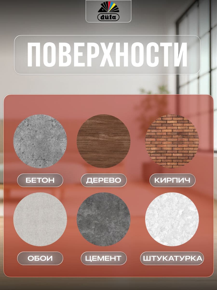 Краска грунтовочная водно-дисперсионная Dufa Грунт-краска 9 л 4