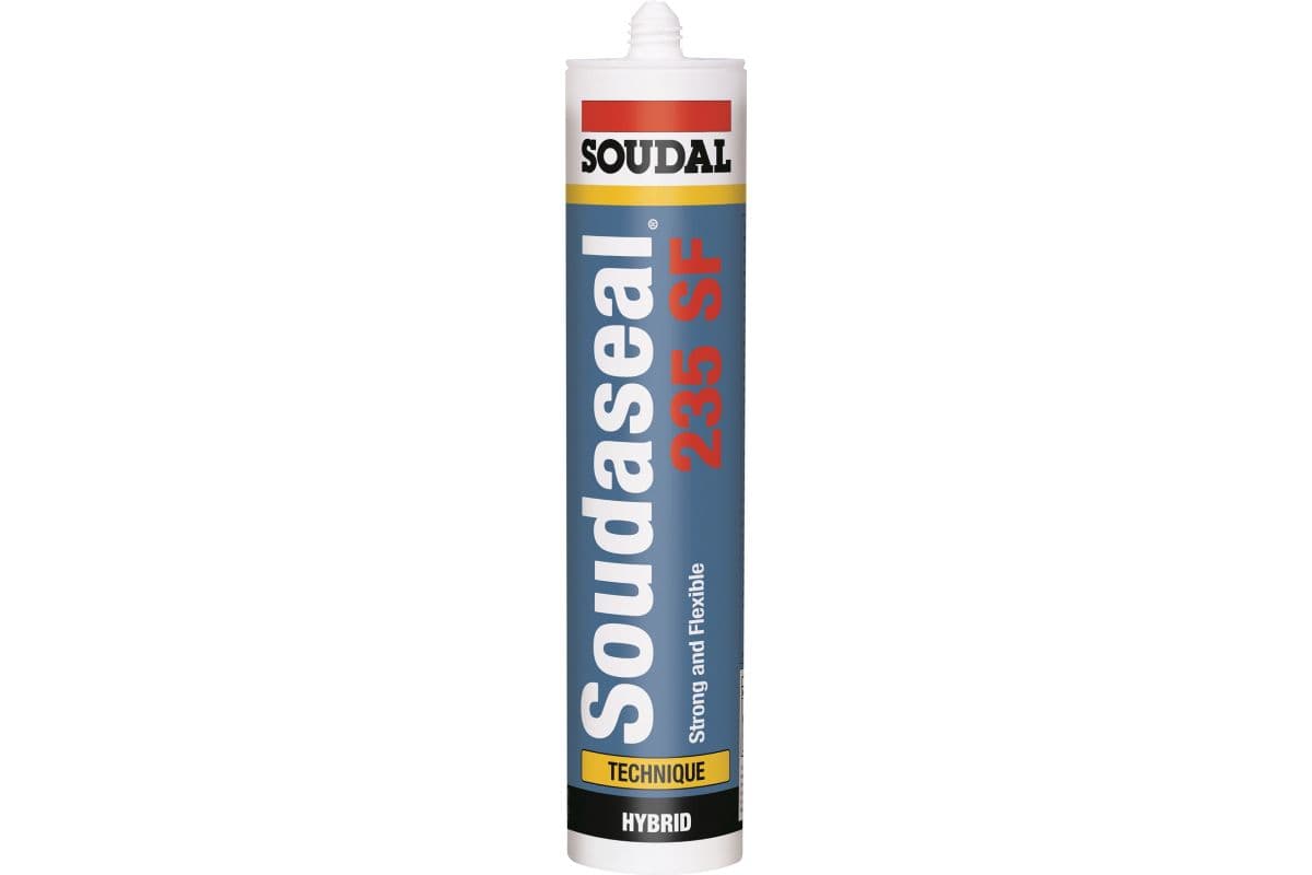 Клей-герметик быстрой полимеризации Soudal Soudaseal 235 FC белый 290 мл.