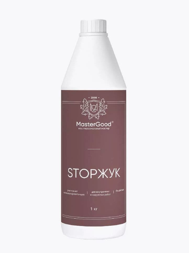 Мастер Гуд Стоп Жук/ MasterGood StopЖук Средство для защиты древесины (1 кг)