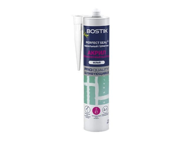 Герметик акриловый Bostik Perfect Seal Шпаклевочный быстрый 280 мл.