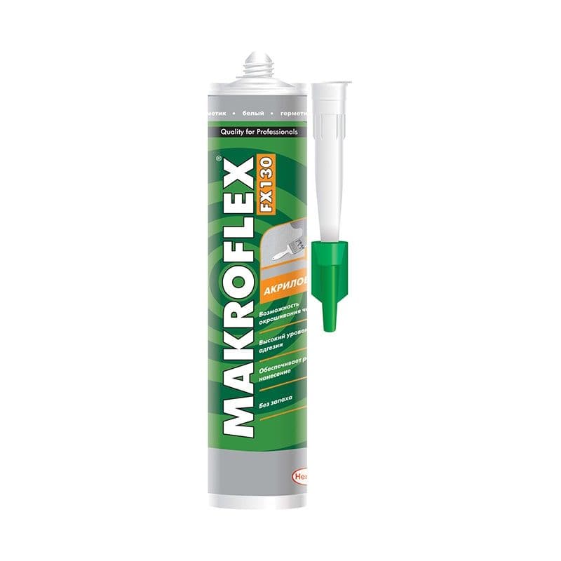 МАКРОФЛЕКС FX130 герметик акриловый белый (450гр.)