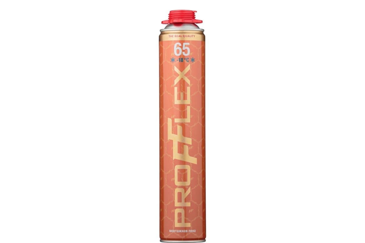 Пена профессиональная Profflex PRO Gold зимняя 850 мл.