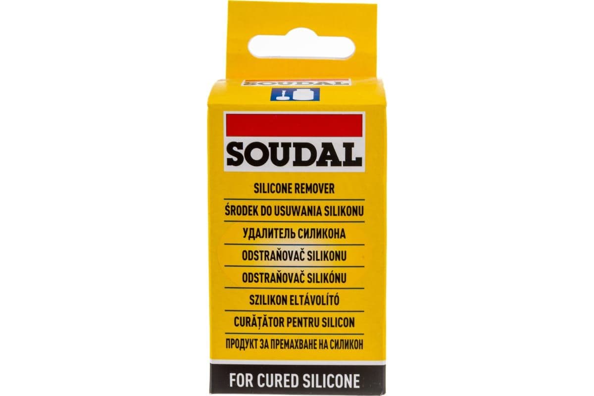 Удалитель силикона Soudal Silicone Remover 100 мл. 3