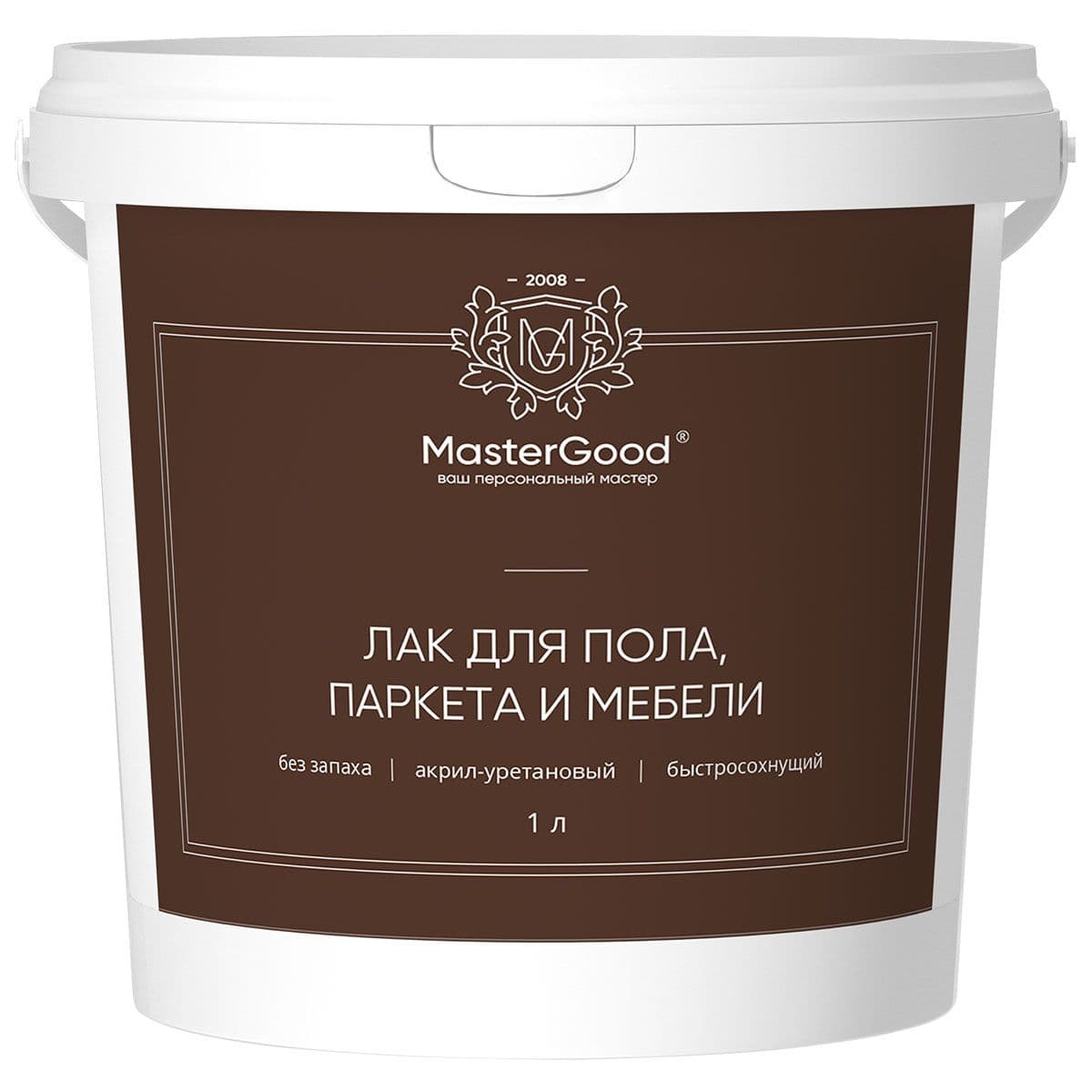 Мастер Гуд/ MasterGood Лак для пола, паркета и мебели акрил-уретановый глянцевый (1 л) 1