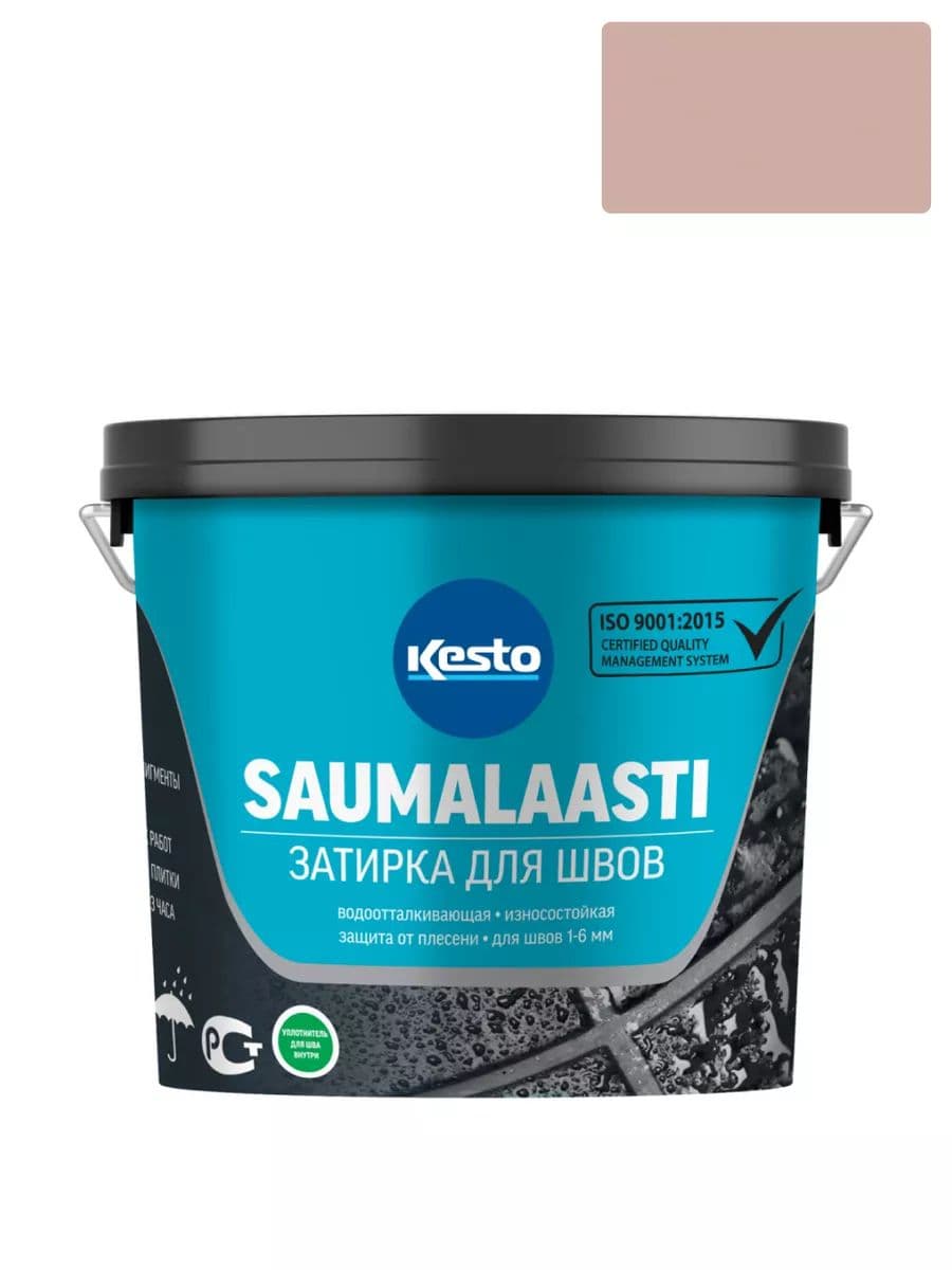 Затирка для швов Кесто Saumalaasti 30 бежевая 3 кг