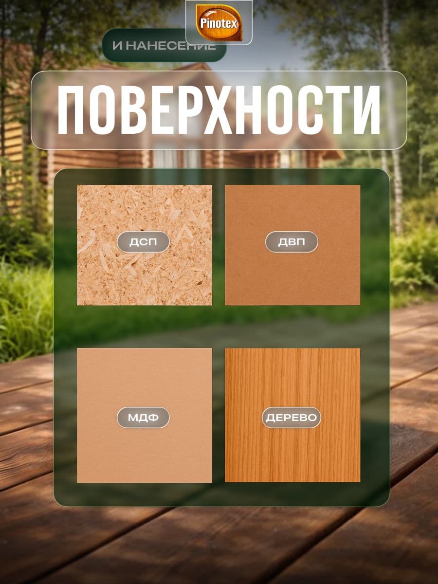 Пинотекс / Пропитка декоративная для защиты древесины, антисептик для дерева Pinotex Classic Plus 3 в 1 палисандр 9 л. 4