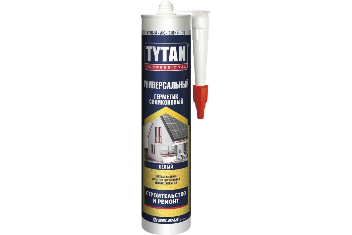 Герметик силиконовый универсальный Tytan Professional белый 280 мл.