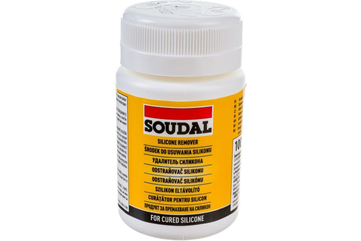 Удалитель силикона Soudal Silicone Remover 100 мл.