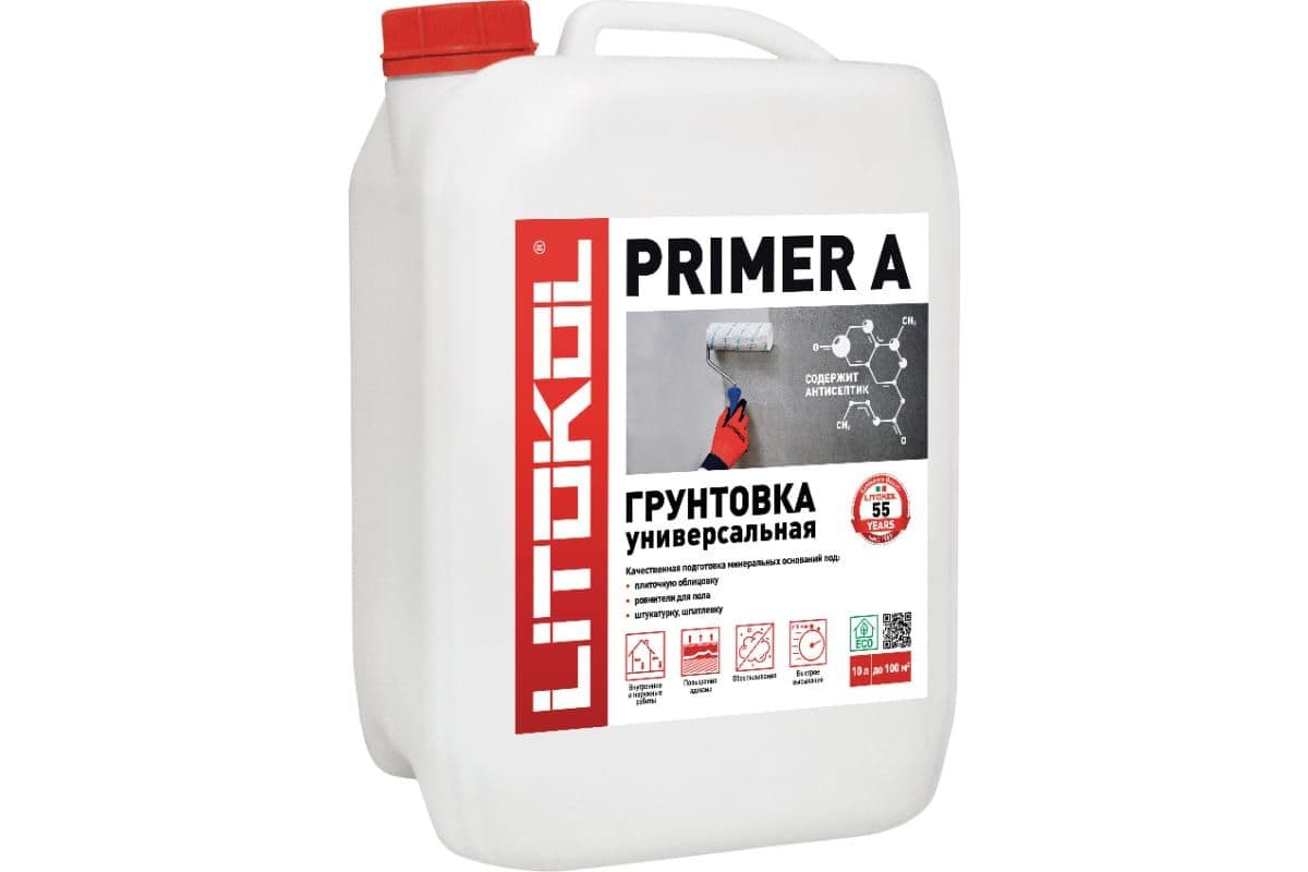 Грунт универсальный Litokol Primer A 10 кг