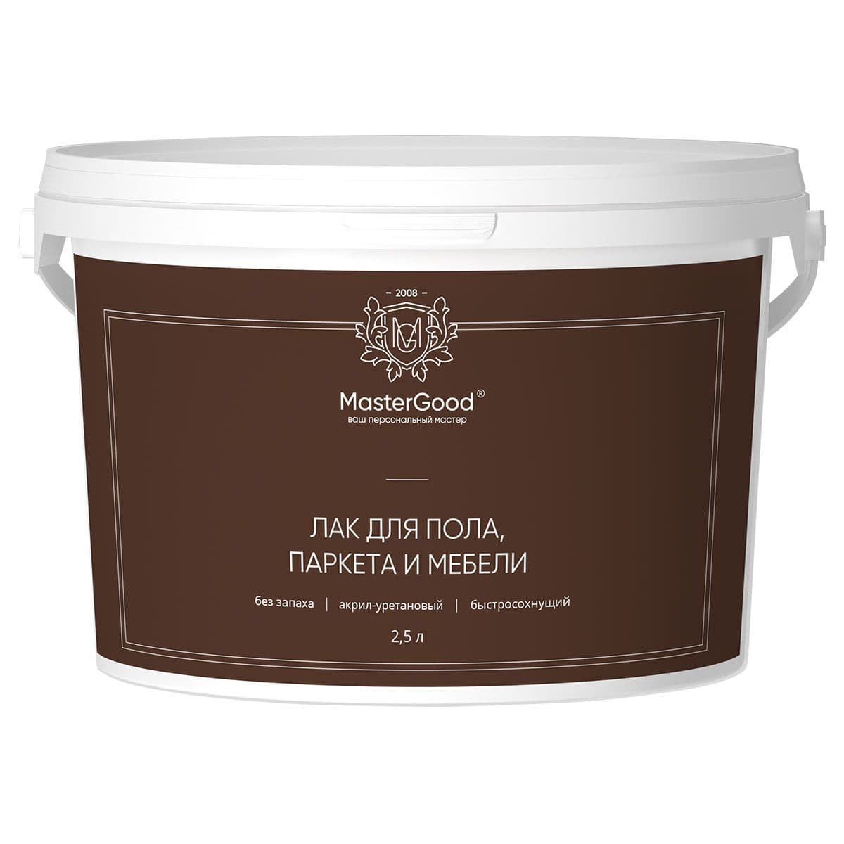 Мастер Гуд/ MasterGood Лак для пола, паркета и мебели акрил-уретановый полуматовый (3 л) 1
