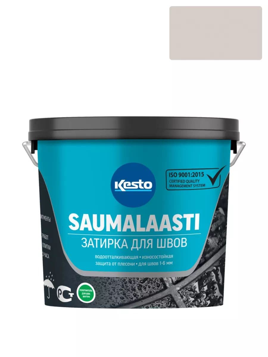 Затирка для швов Кесто Saumalaasti 28 песочная 3 кг