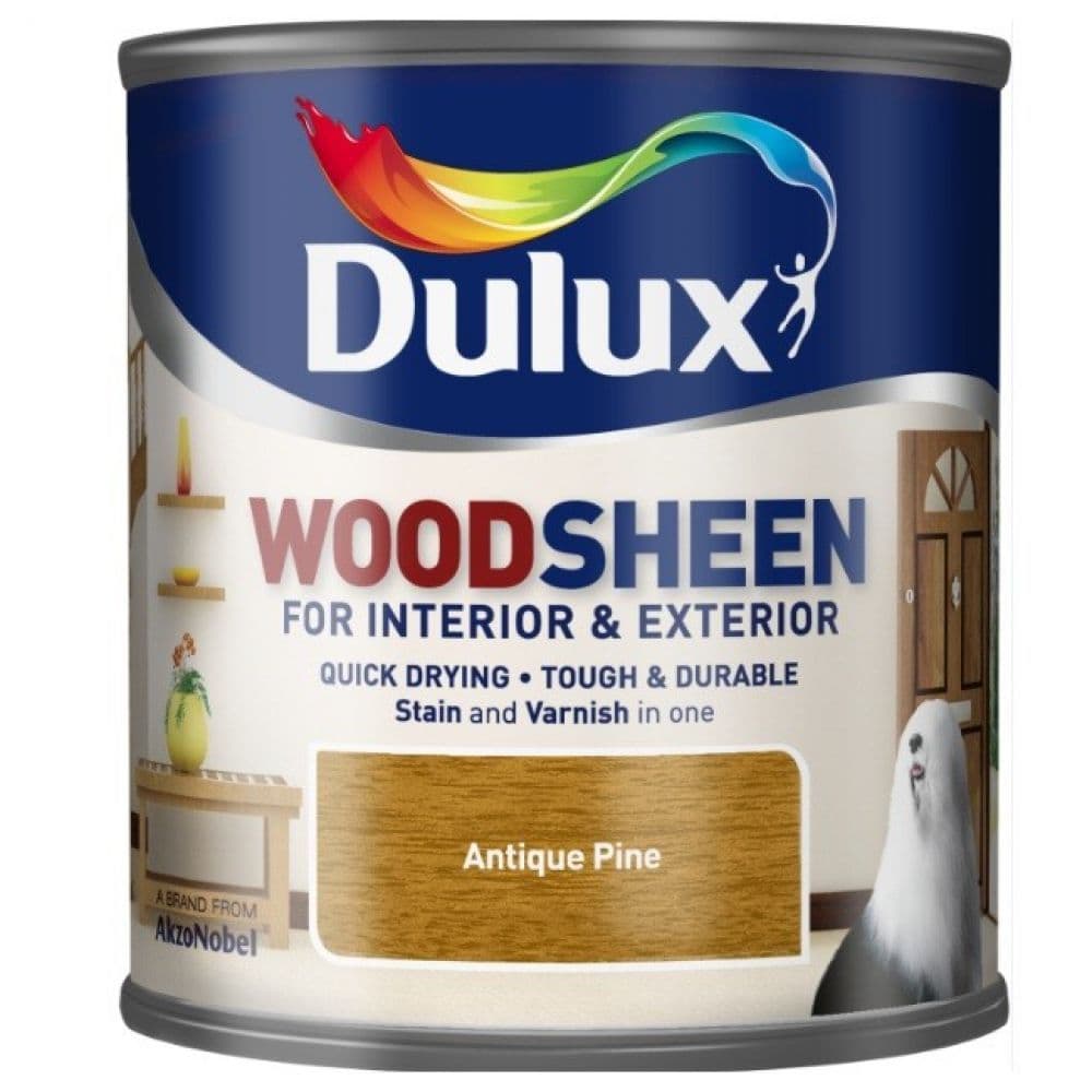 Морилка водная Dulux Woodsheen Antiq Pine античная сосна 0,25 л.