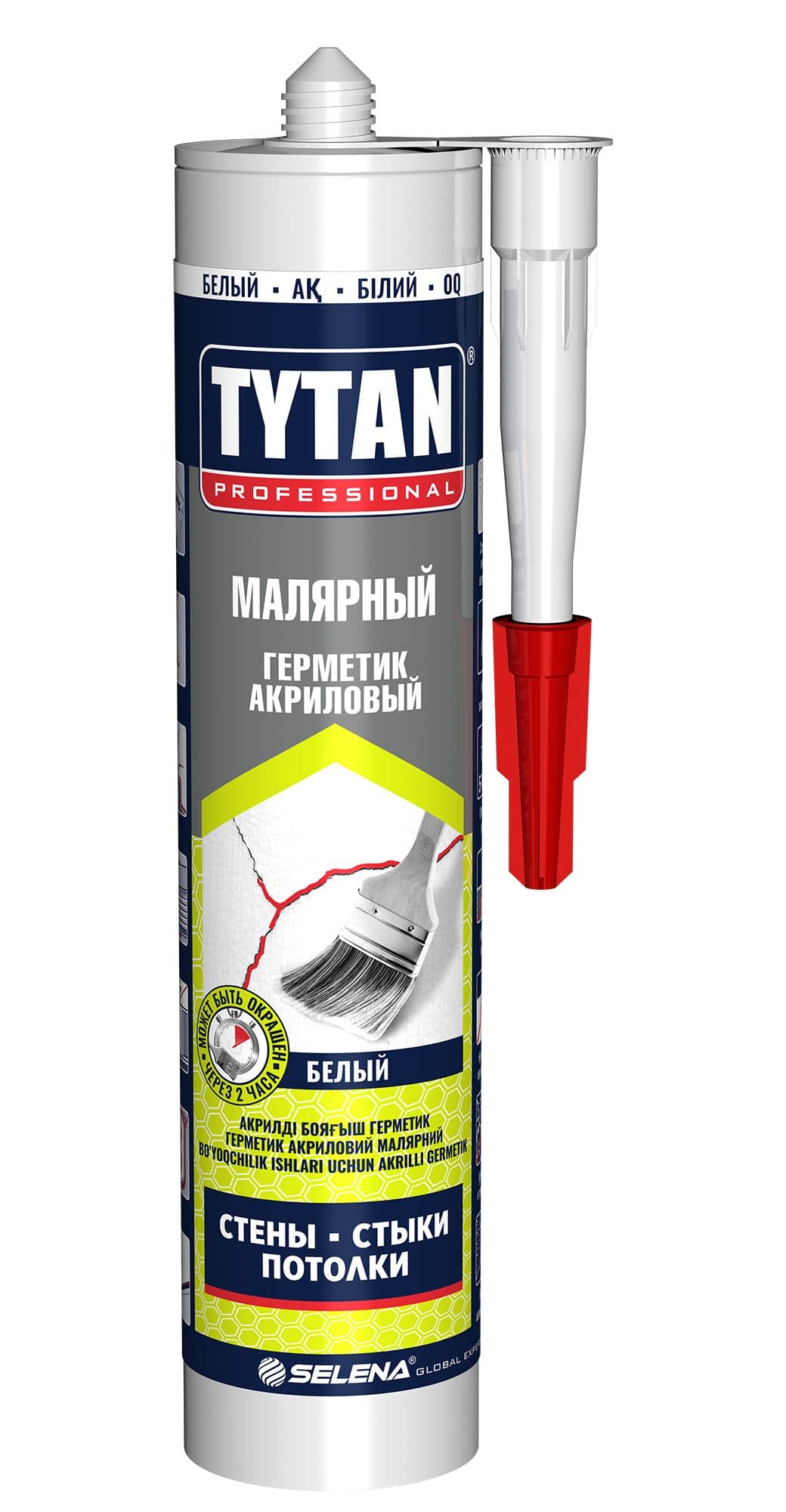 Герметик акриловый малярный Tytan Professional белый 310 мл