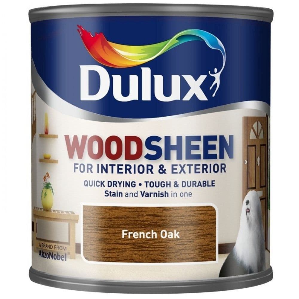 Морилка водная Dulux Woodsheen French Oak французский дуб 0,75 л.