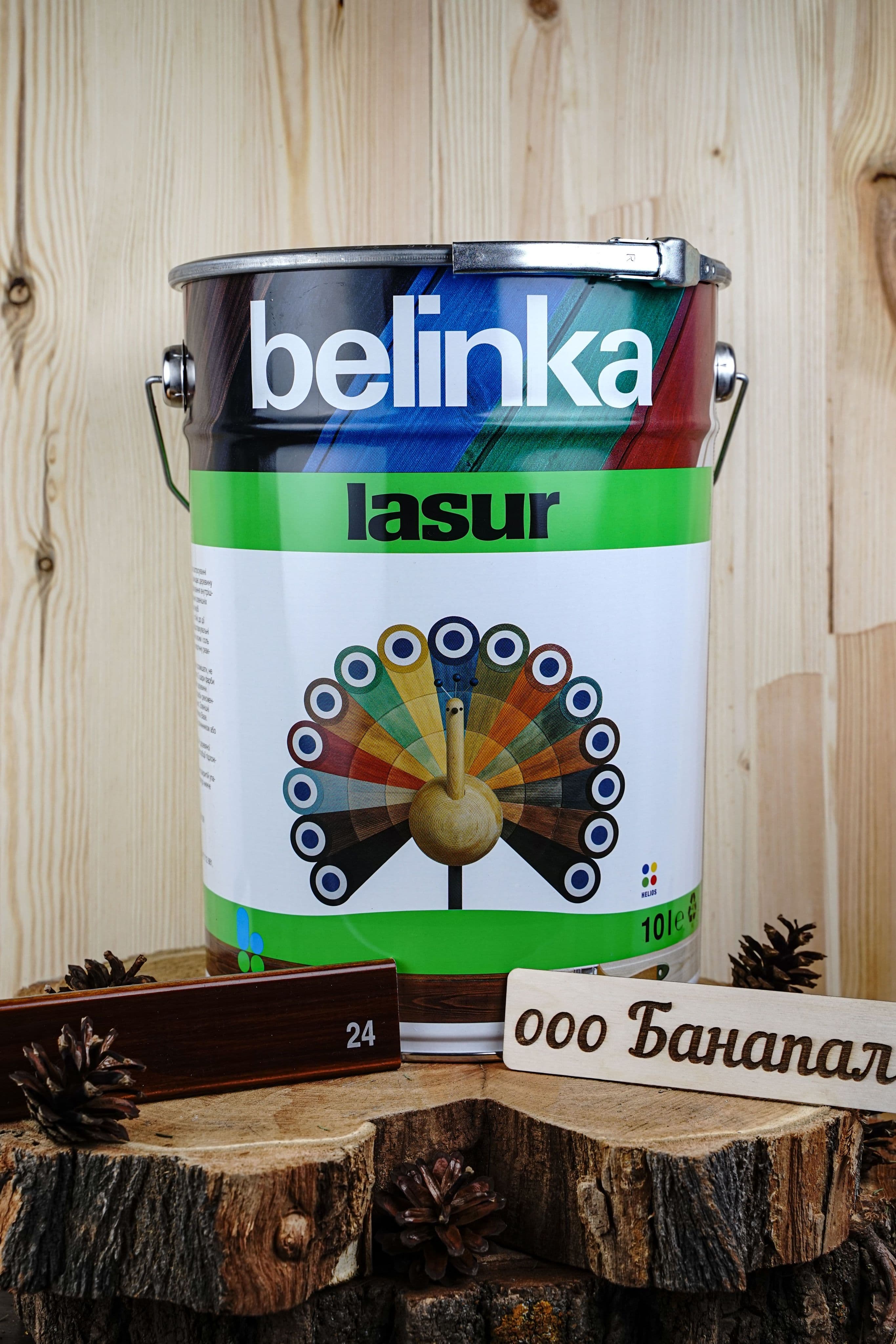 BELINKA (БЕЛИНКА) LASUR 10 л. №24 Палисандр