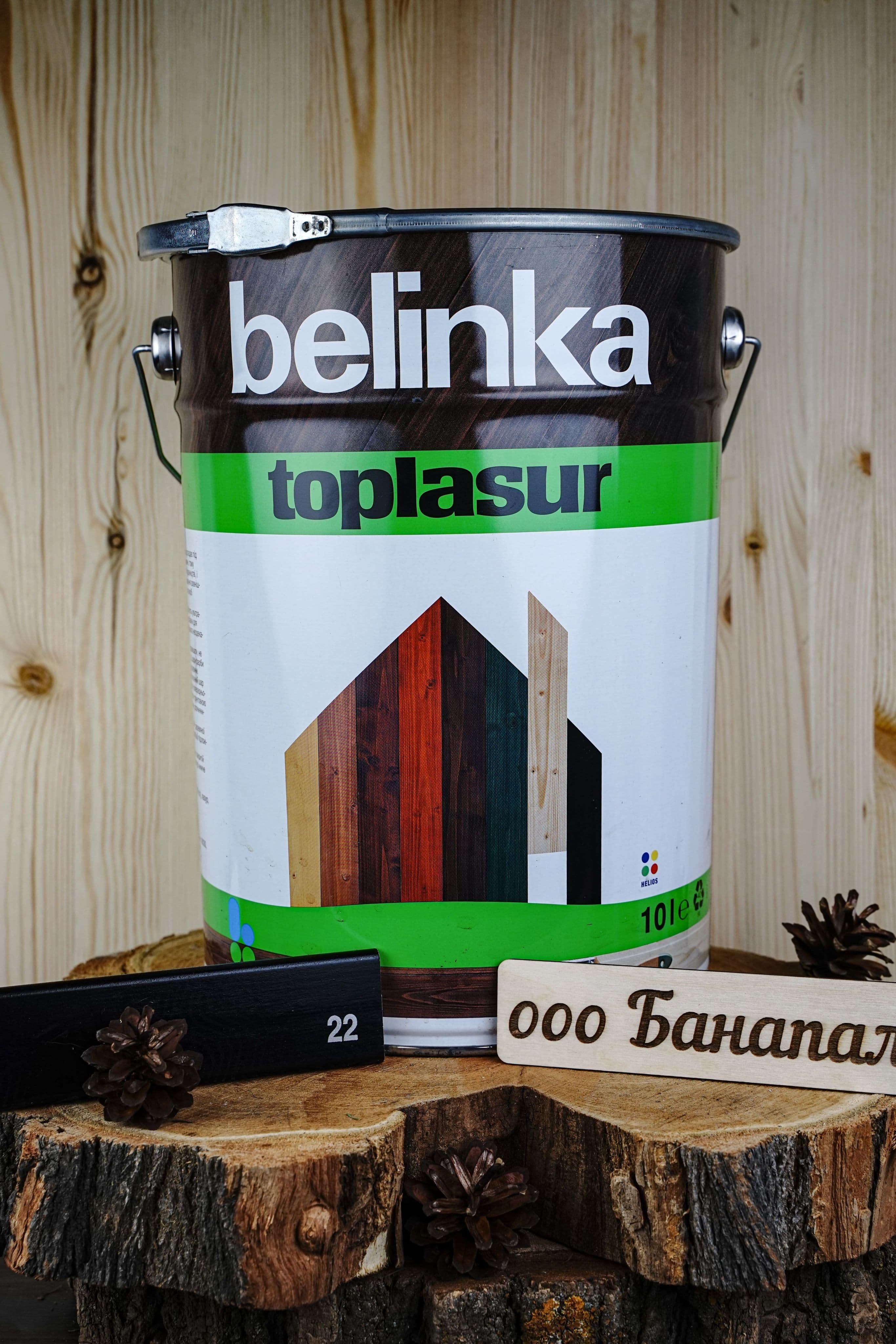 BELINKA (БЕЛИНКА) TOPLASUR 10 л. №22 Эбеновое дерево 2