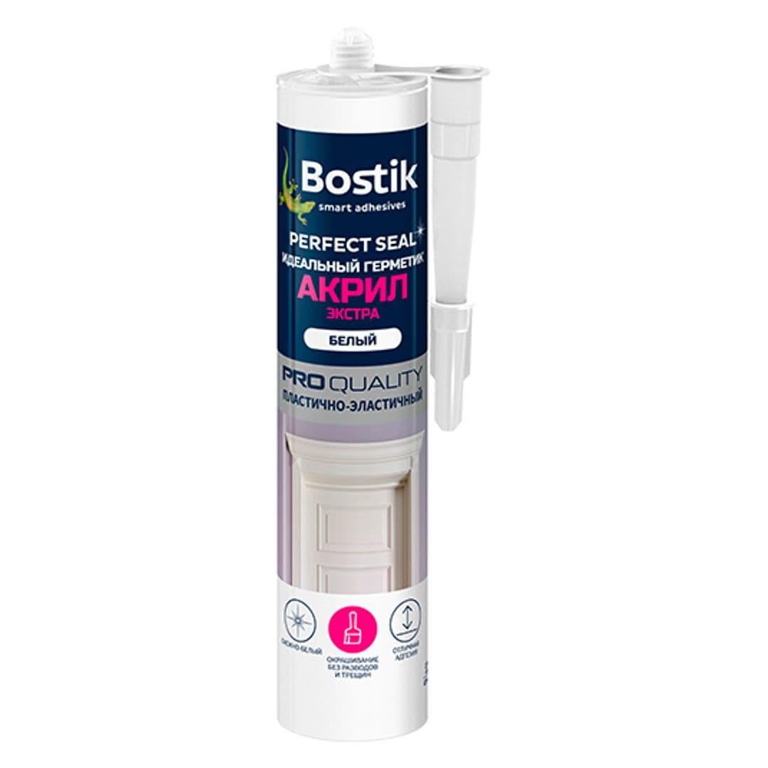 Герметик акриловый Bostik Perfect Seal Экстра 280 мл.