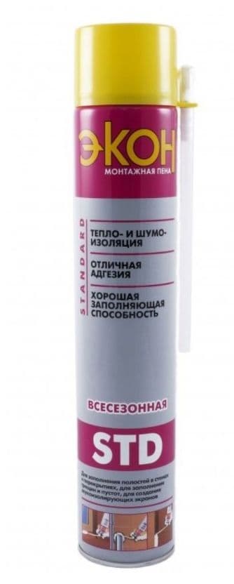Пена стандартная Экон всесезонная 650 мл.