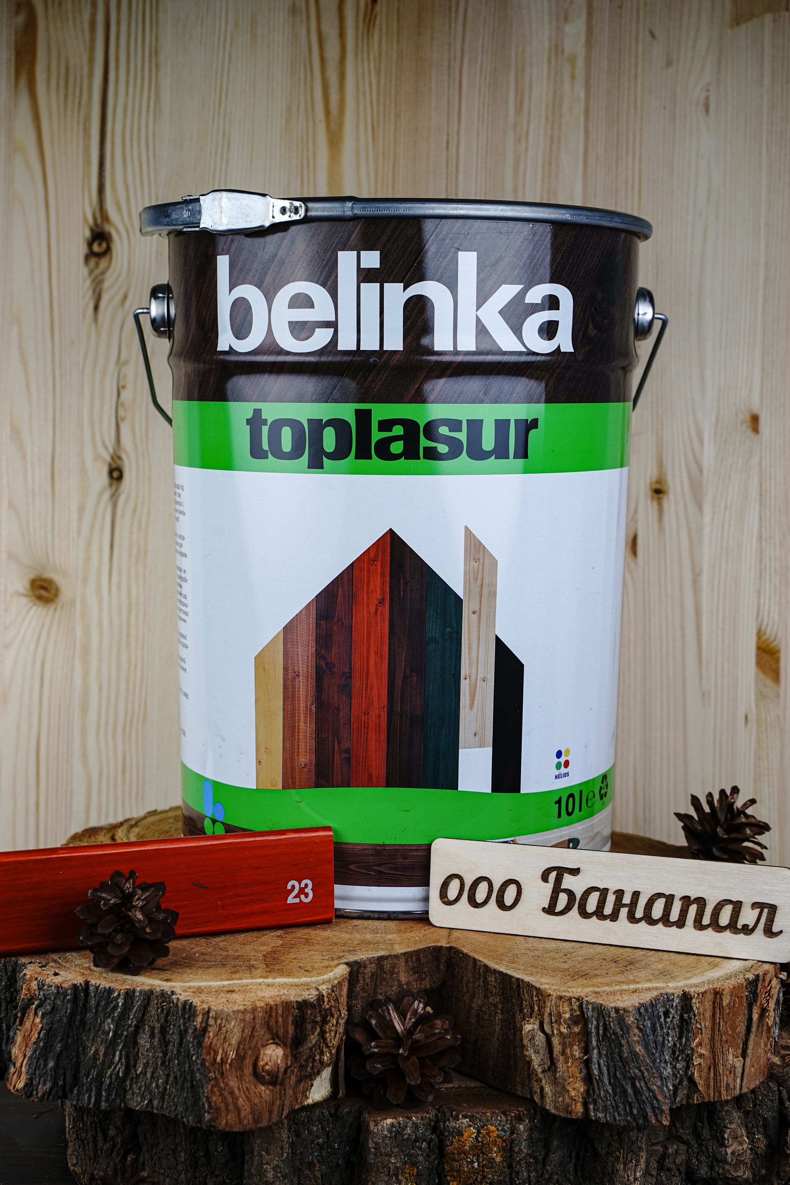 BELINKA (БЕЛИНКА) TOPLASUR 10 л. №23 Махагон 1