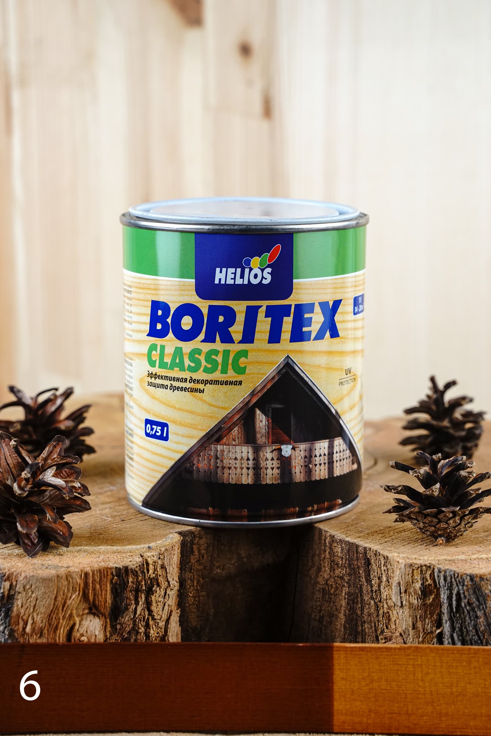 Helios Boritex Classic 0,75 л № 6-Черешня