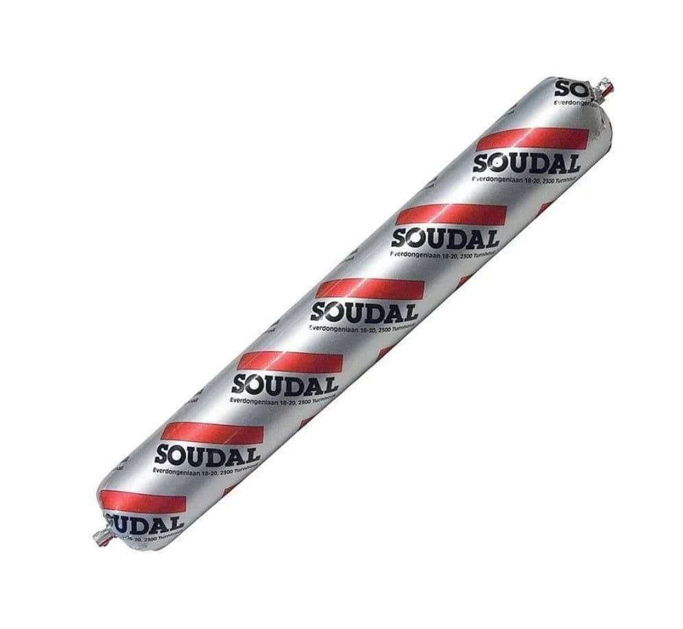 Герметик полиуретановый универсальный Soudal Soudaflex 40 FC RAL 1013 бежевый 600 мл.