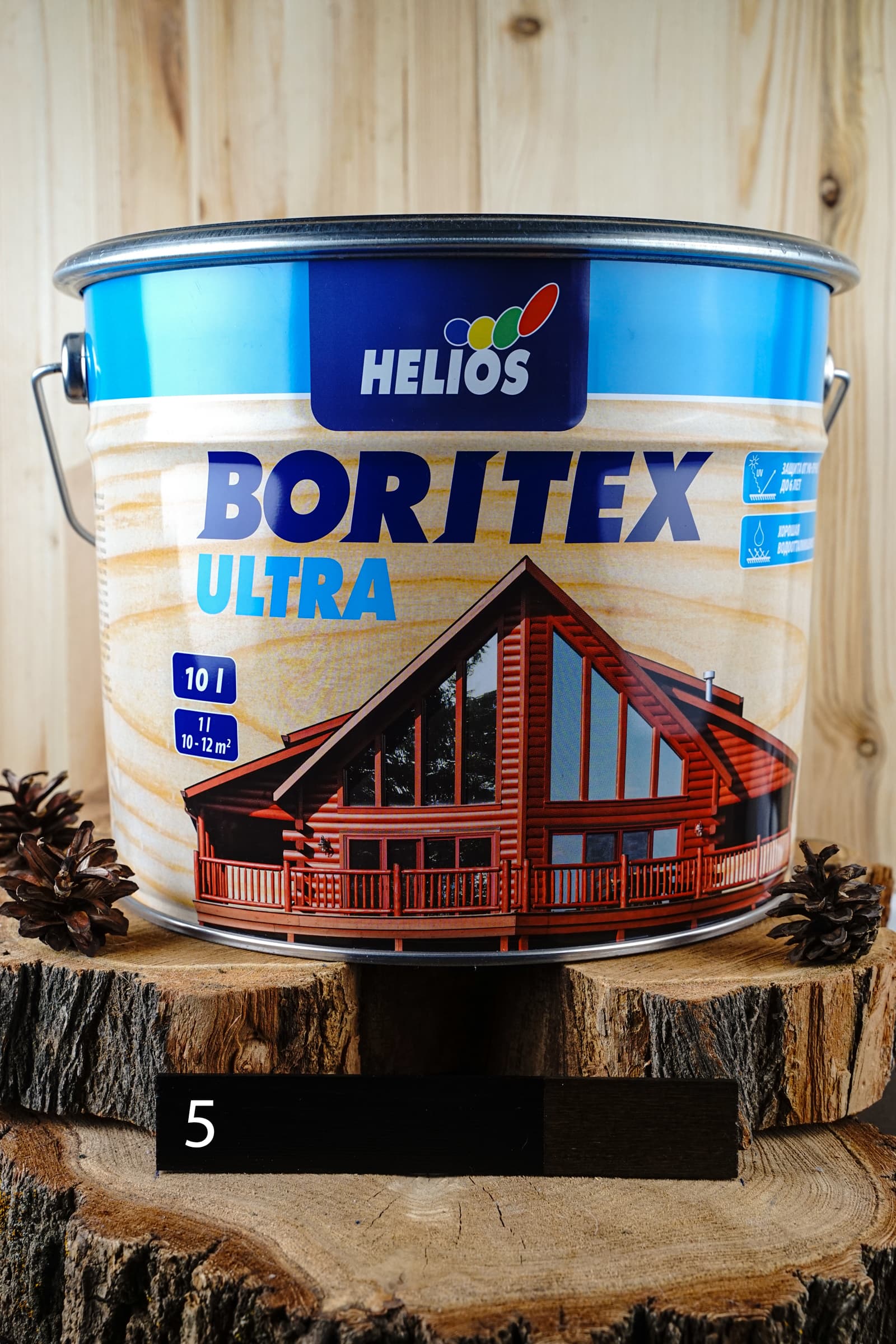 Helios Boritex Ultra 10 л. № 5 Эбеновое дерево