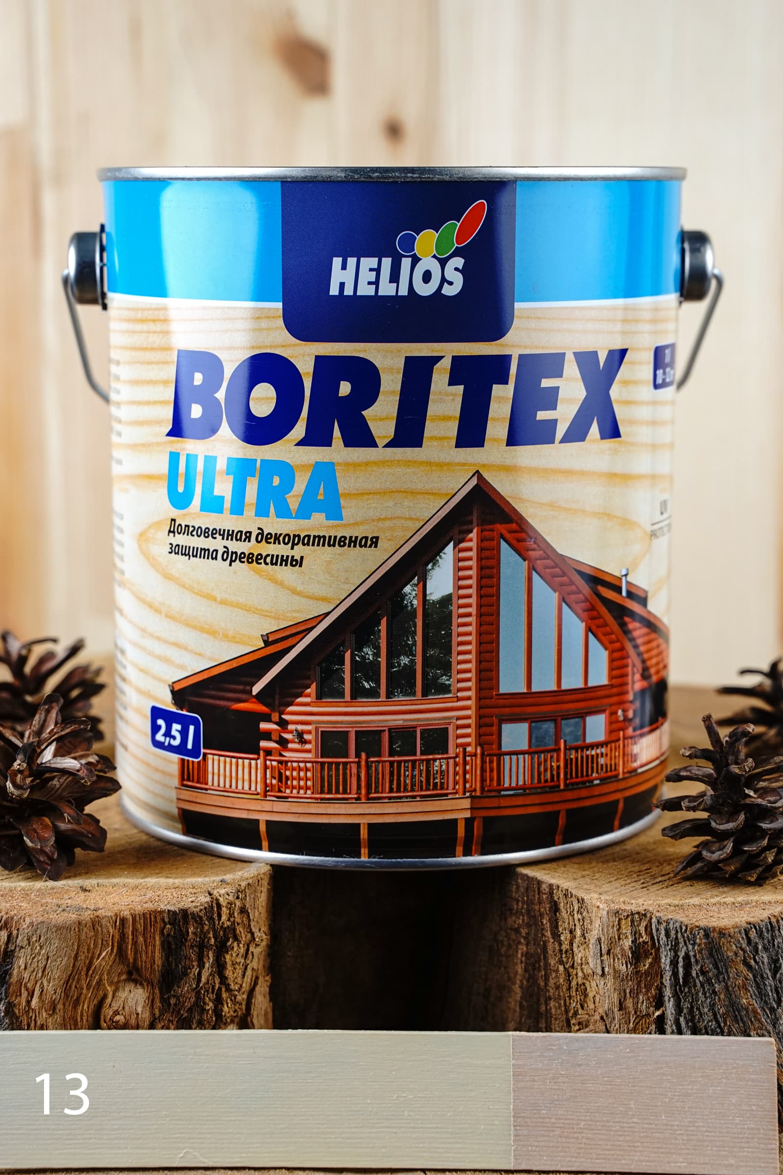Helios Boritex Ultra 2,5 л. №13 Белая