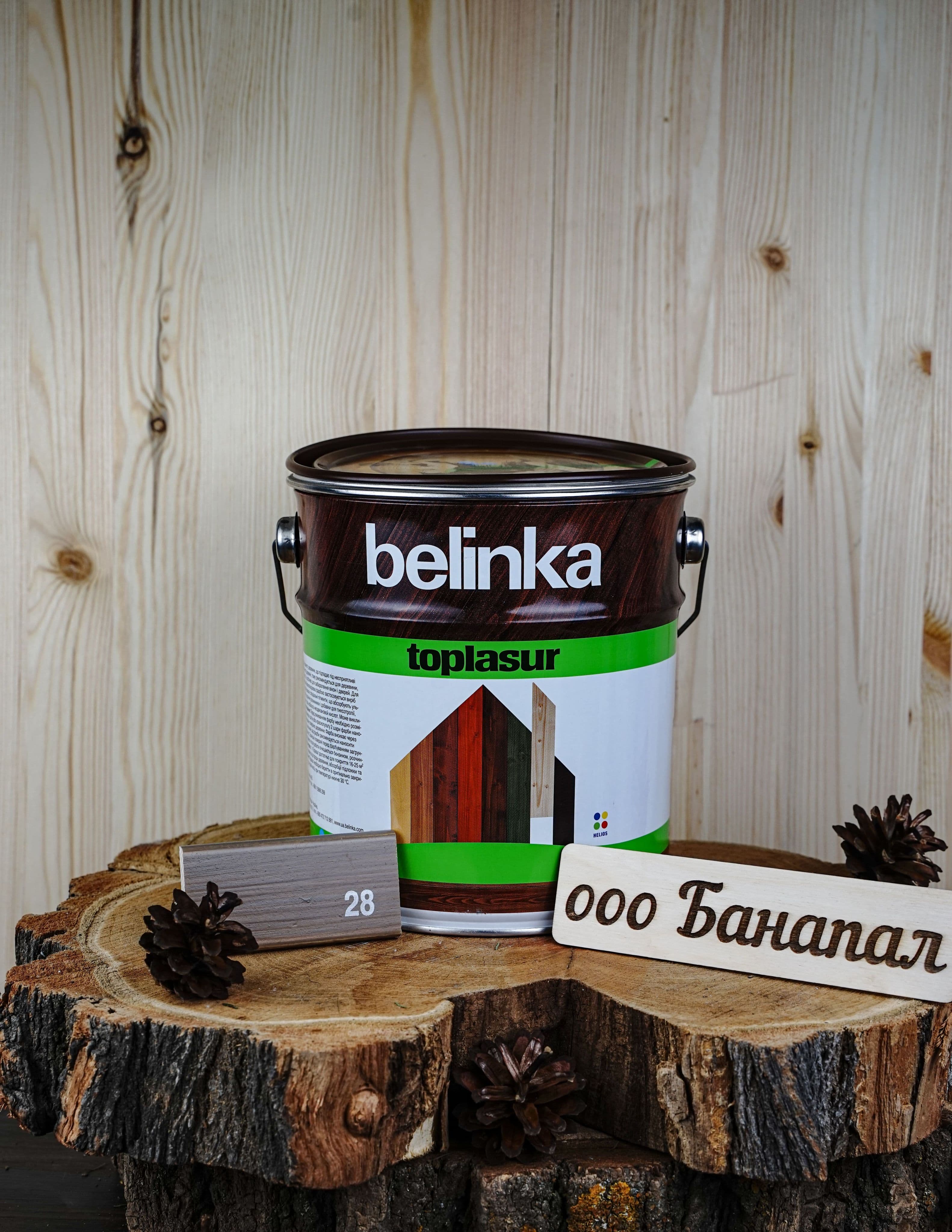 BELINKA (БЕЛИНКА) TOPLASUR 2,5 л. №28 Старая древесина 2