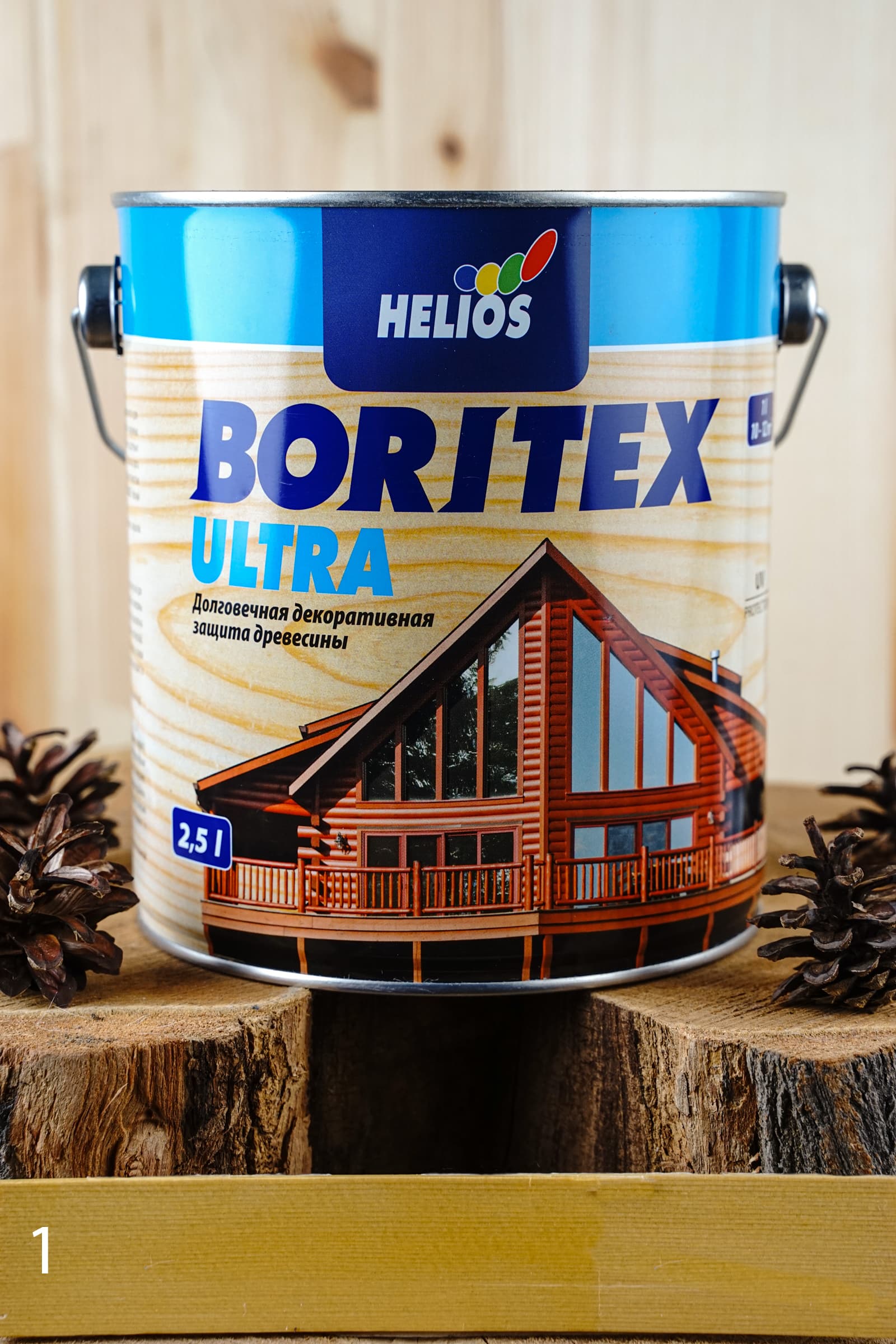 Helios Boritex Ultra 2,5 л. № 1 Бесцветная