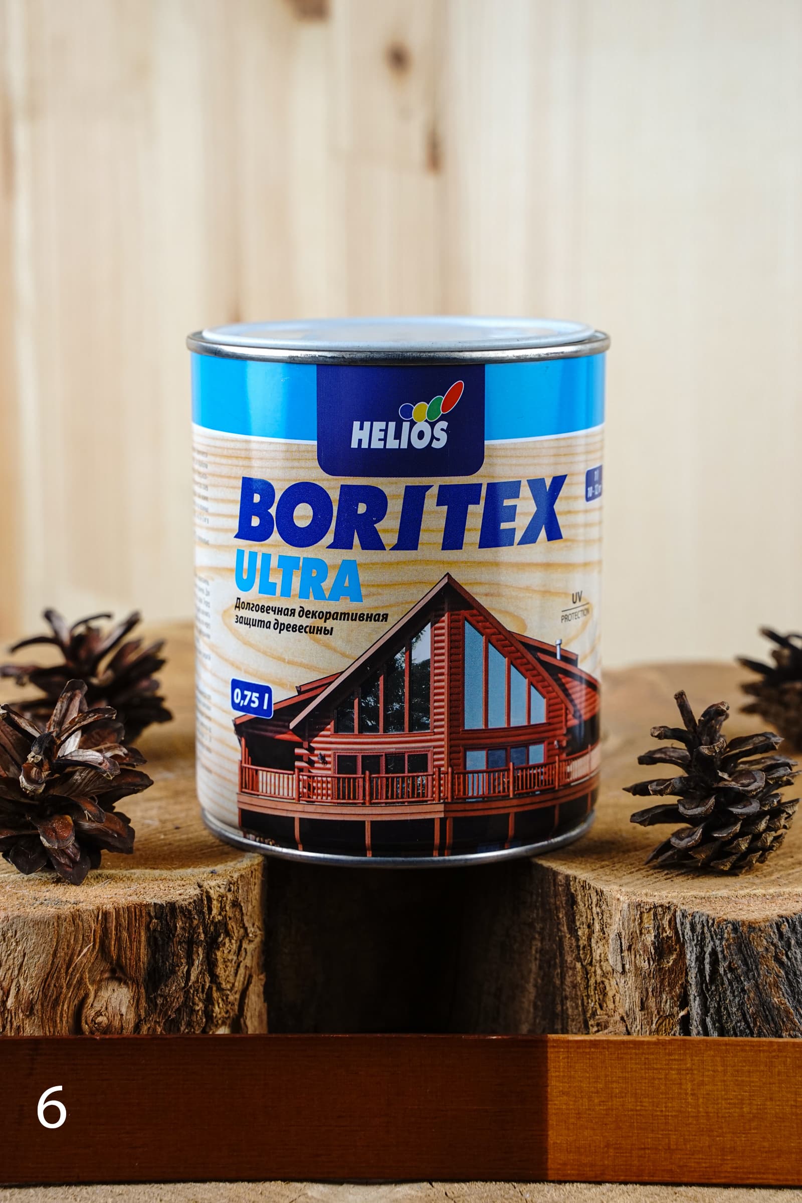 Helios Boritex Ultra 0,75 л. № 6 Черешня