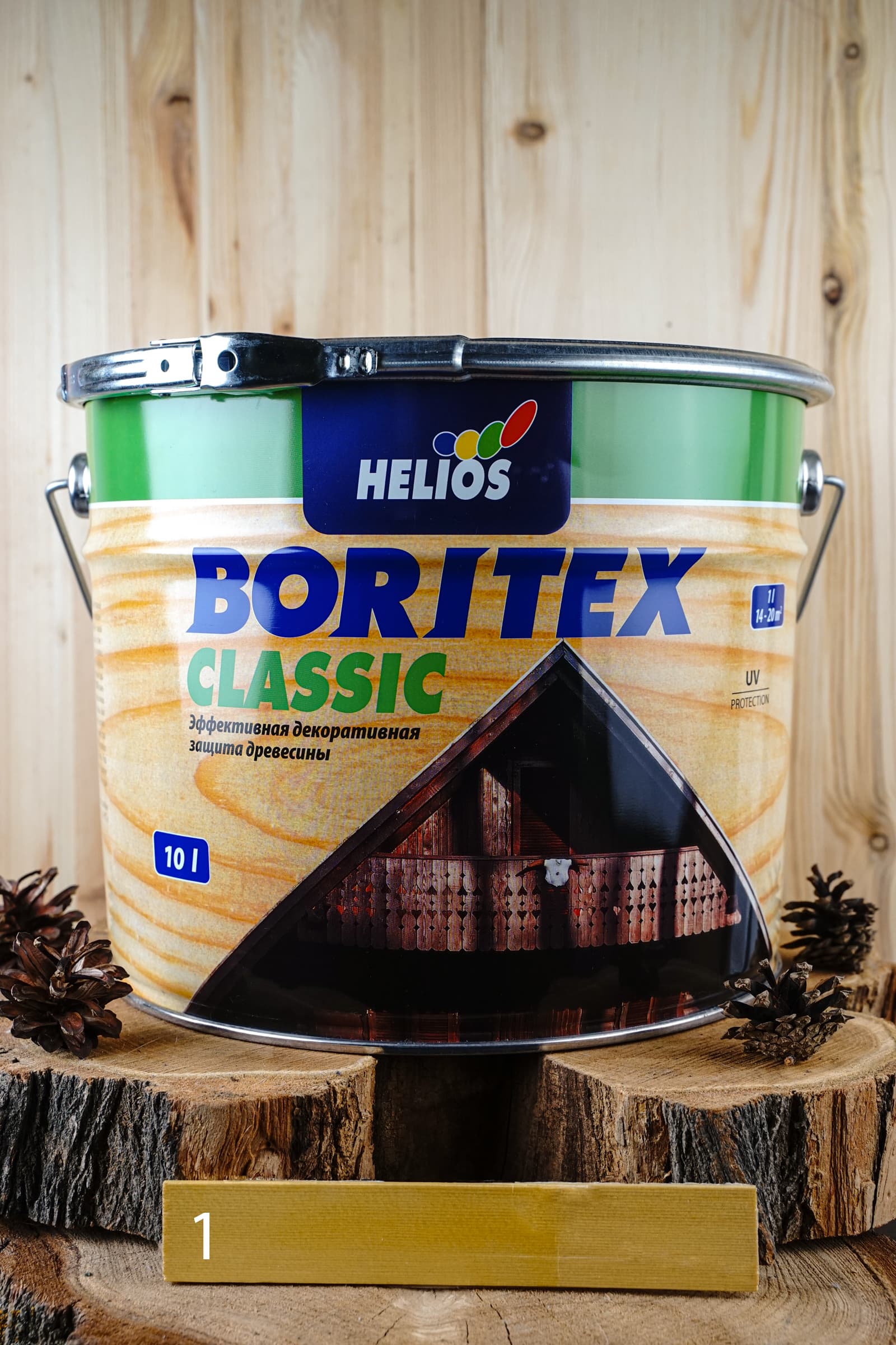 Helios Boritex Classic 10 л № 1 Бесцветная