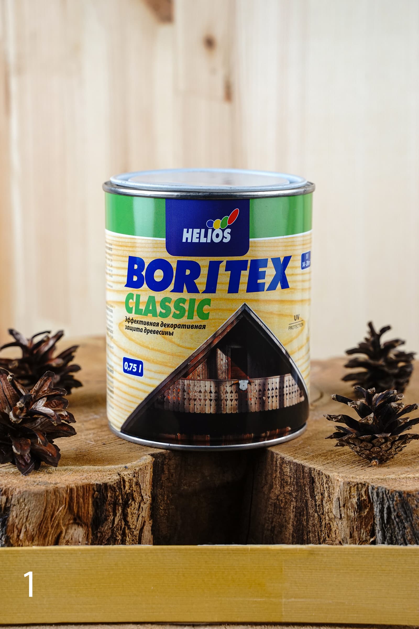 Helios Boritex Classic 0,75 л № 1 Бесцветная
