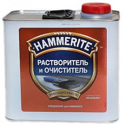 Растворитель и очиститель Hammerite 2,5 л.