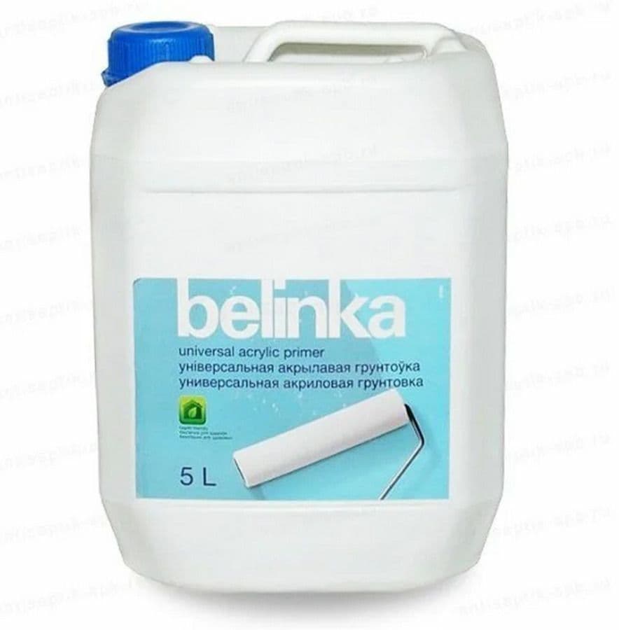 BELINKA (БЕЛИНКА) ВД Универсальная акриловая грунтовка 5 л. 1