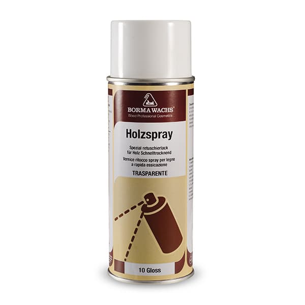 Лак спрей акриловый Holzspray 10% блеск (400 мл)