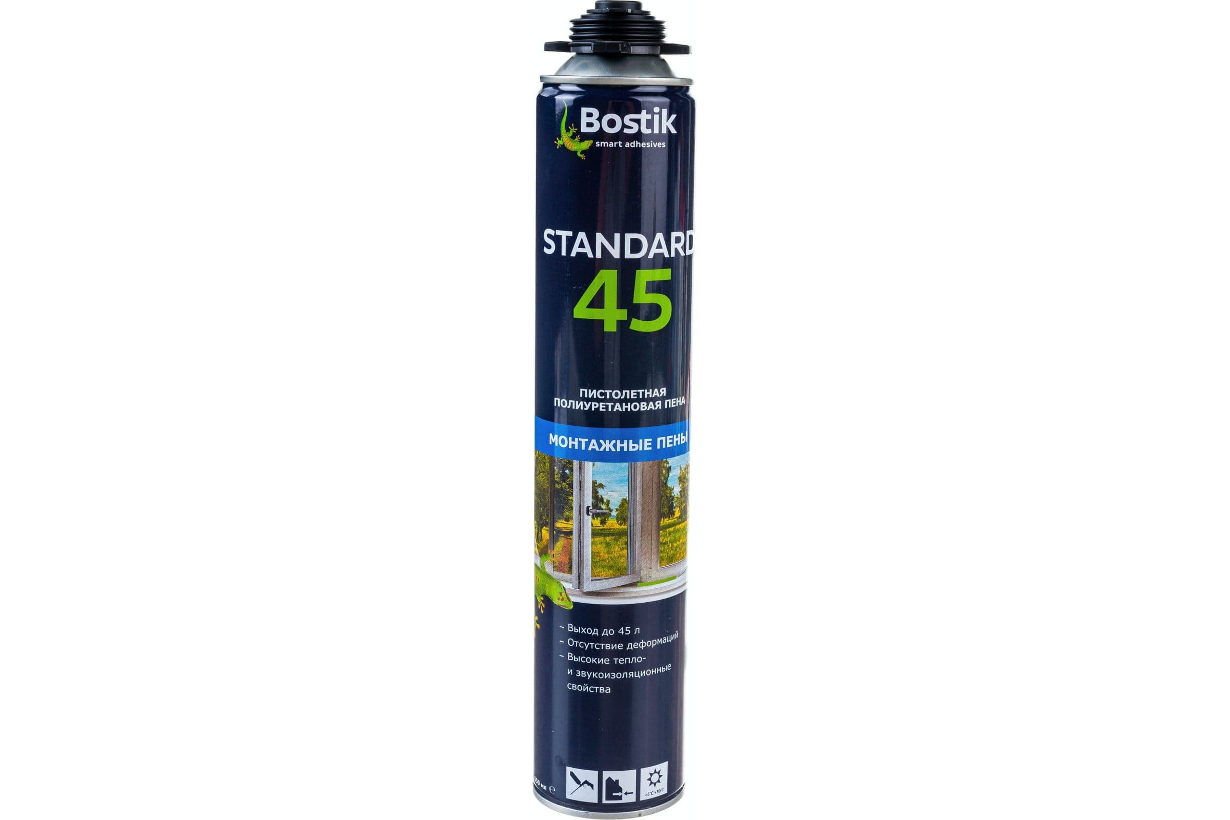 Пена профессиональная Bostik Standard 45 650 мл. выход 45 л.