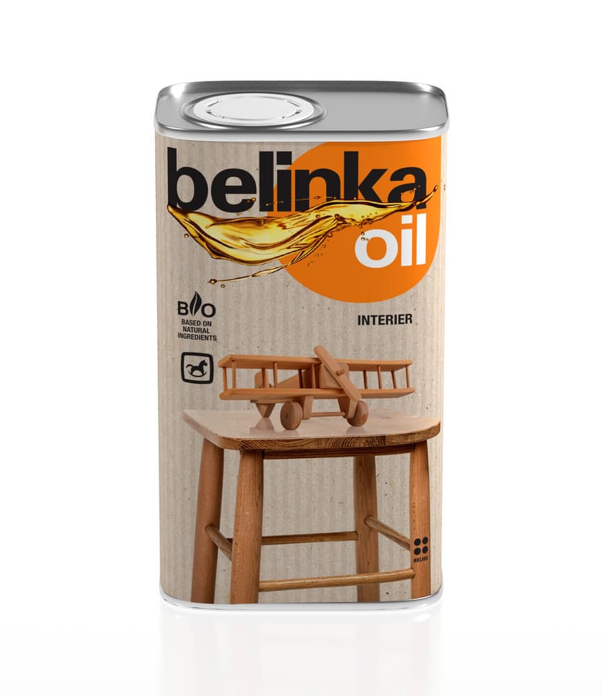 BELINKA(БЕЛИНКА) Масло с воском для древесины внутри помещений INTERIER 2,5л.