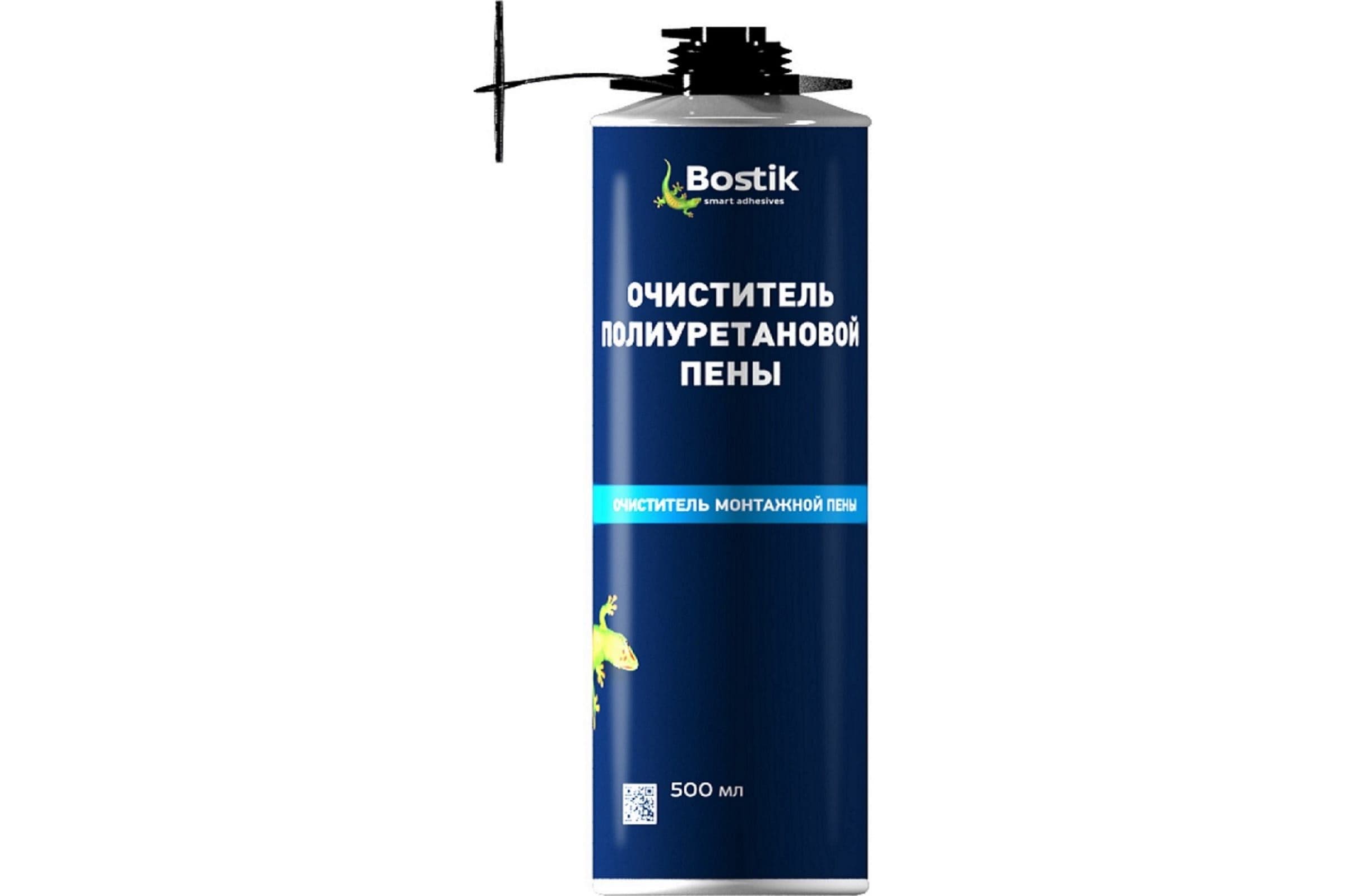 Очиститель для незатвердевшей пены Bostik 500 мл.