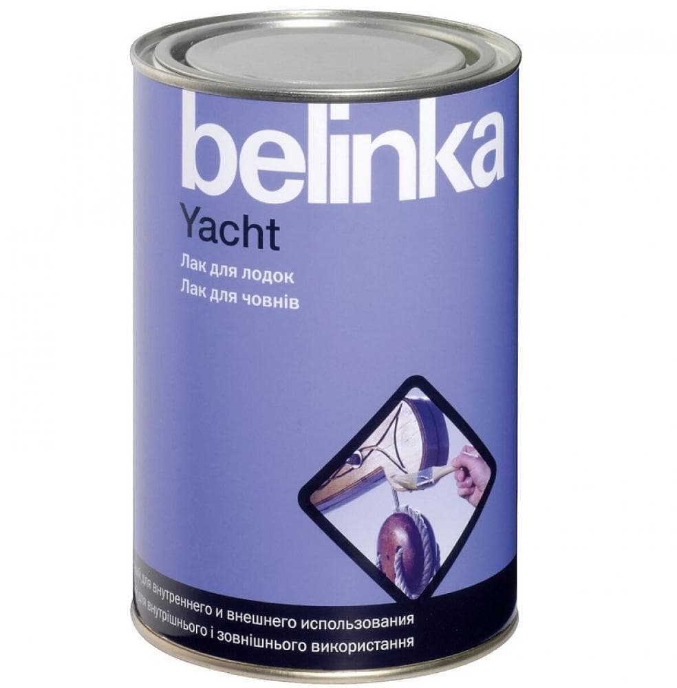 Яхтный BELINKA (БЕЛИНКА) Yacht, лодочный лак 0,9 л. Глянцевый