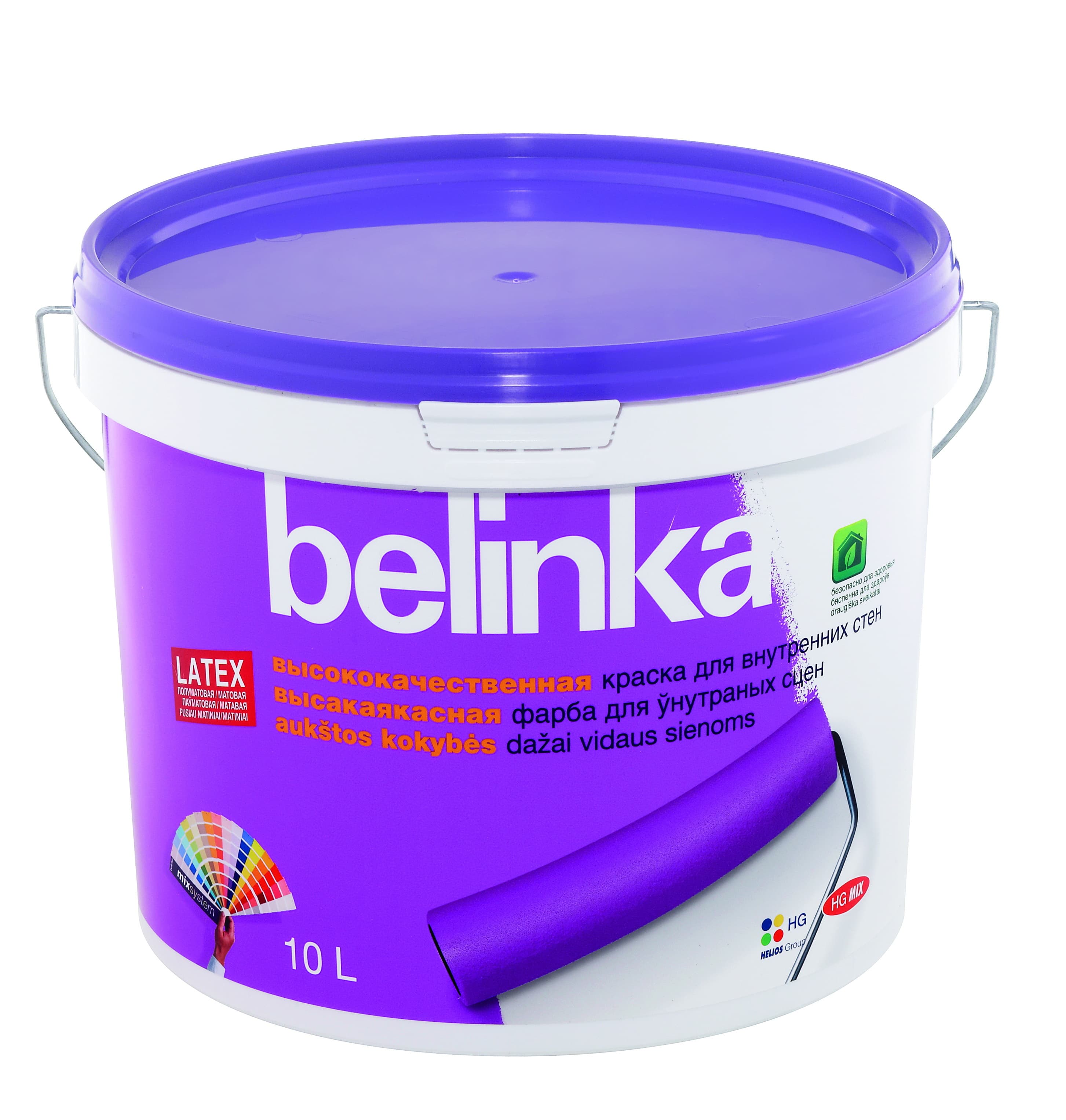 BELINKA (БЕЛИНКА) ВД LATEX B3 Краска для внутренних стен Мат 9,3 л
